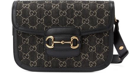 gucci 1955 horsebit black